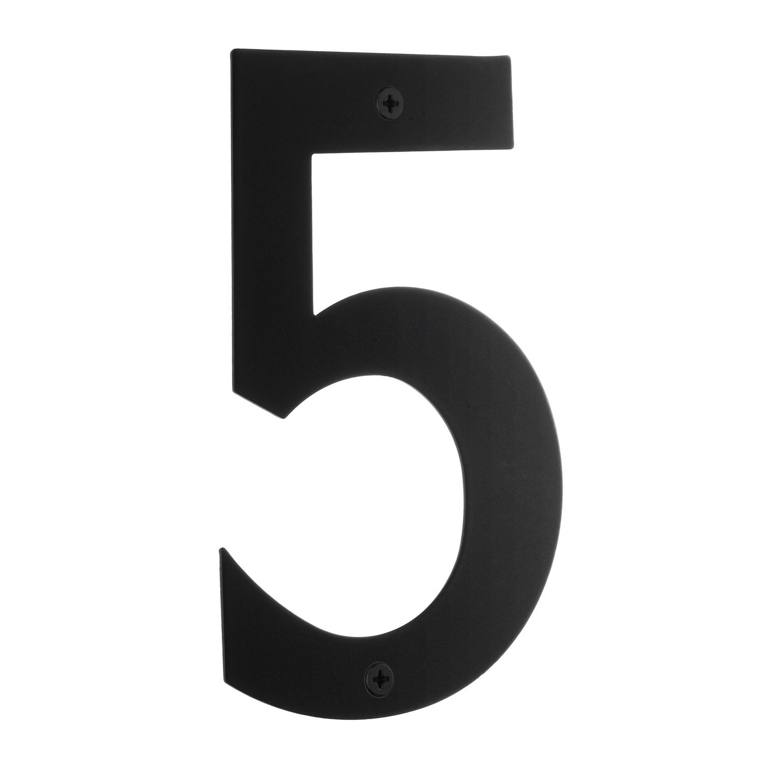 Beslagsboden Rustfri Husnummer H15cm Svart / 5 Beslagsboden Husnummer SM-BB945