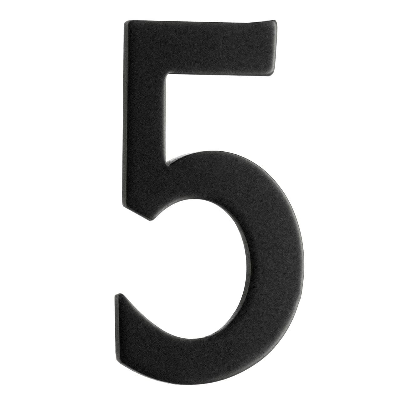 Beslagsboden Rustfri Postkassenummer H5cm Svart / 5 Beslagsboden Postkassenummer SM-BB985