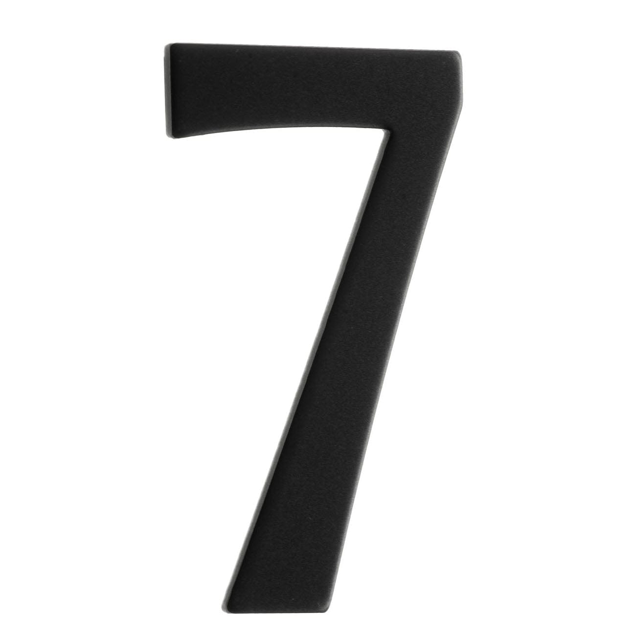 Beslagsboden Rustfri Postkassenummer H5cm Svart / 7 Beslagsboden Postkassenummer SM-BB987