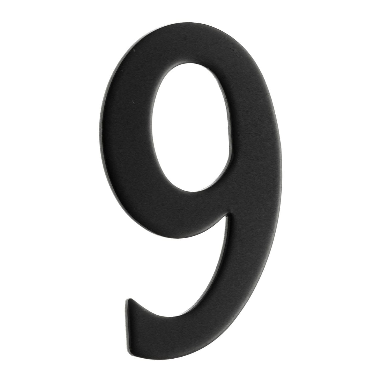 Beslagsboden Rustfri Postkassenummer H5cm Svart / 9 Beslagsboden Postkassenummer SM-BB989