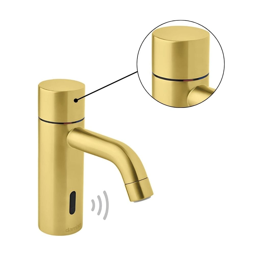 Damixa Hendel for Silhouet Touchless Servantbatteri Børstet messing Damixa Tilbehør blandebatteri KO-9306579