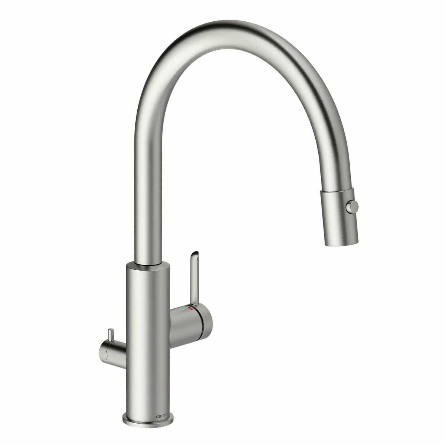 Damixa Iris Kjøkkenarmatur Uttrekkbar tut Børstet stål / Ja Damixa Kjøkkenarmatur KO-9114046