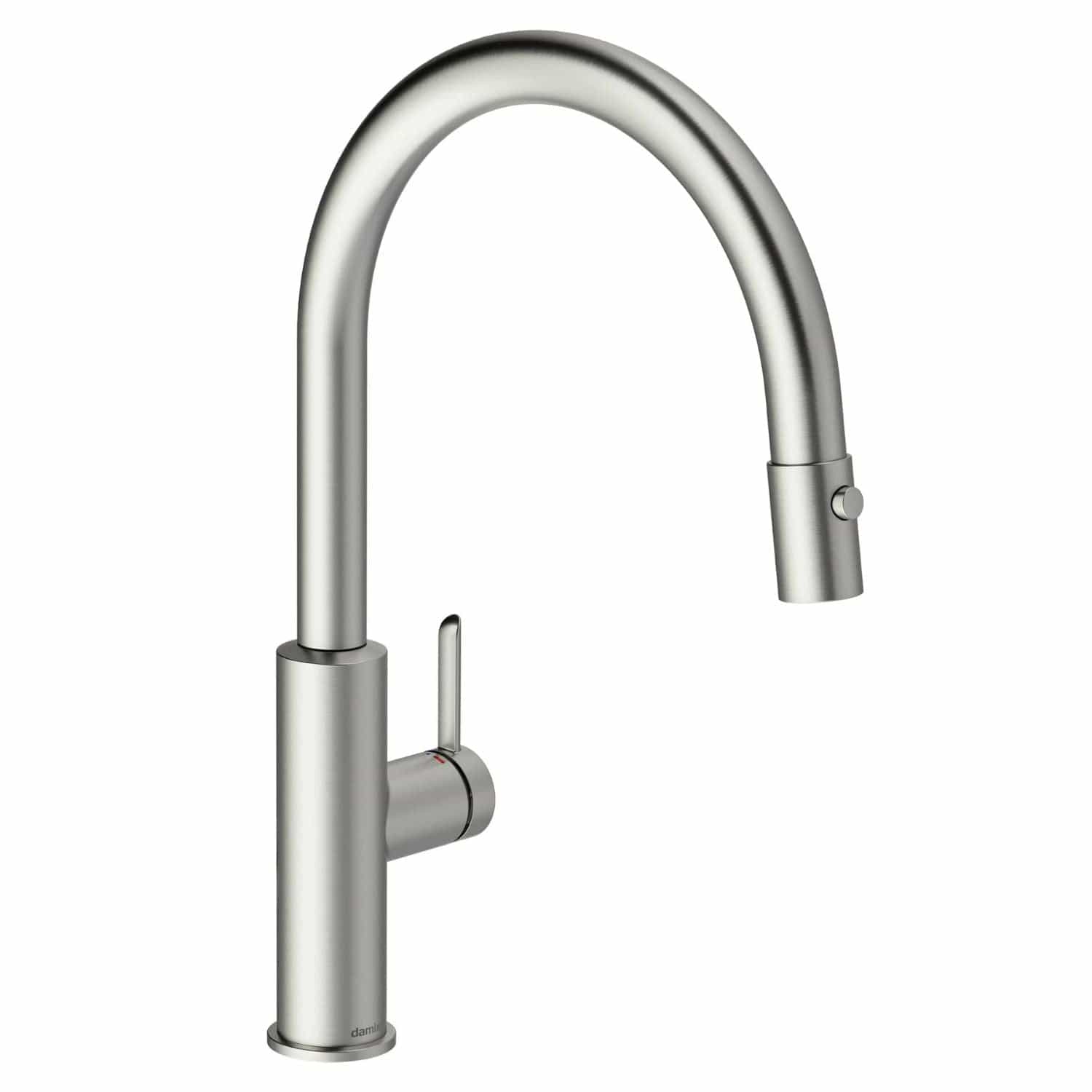 Damixa Iris Kjøkkenarmatur Uttrekkbar tut Børstet stål / Nei Damixa Kjøkkenarmatur KO-9112046