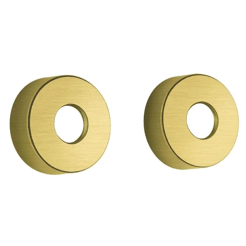 Damixa Rosetter Ø70-75mm Børstet messing / 70mm Damixa Tilbehør blandebatteri KO-1364379