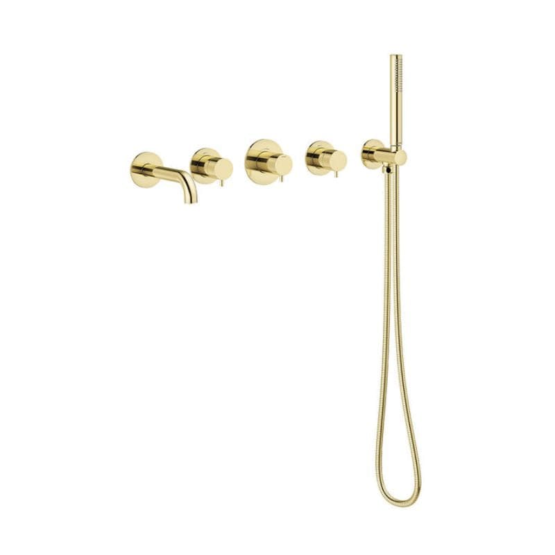 Damixa Silhouet BS 2 Badekararmatur med tut Messing Damixa Badekararmatur KO-5705277