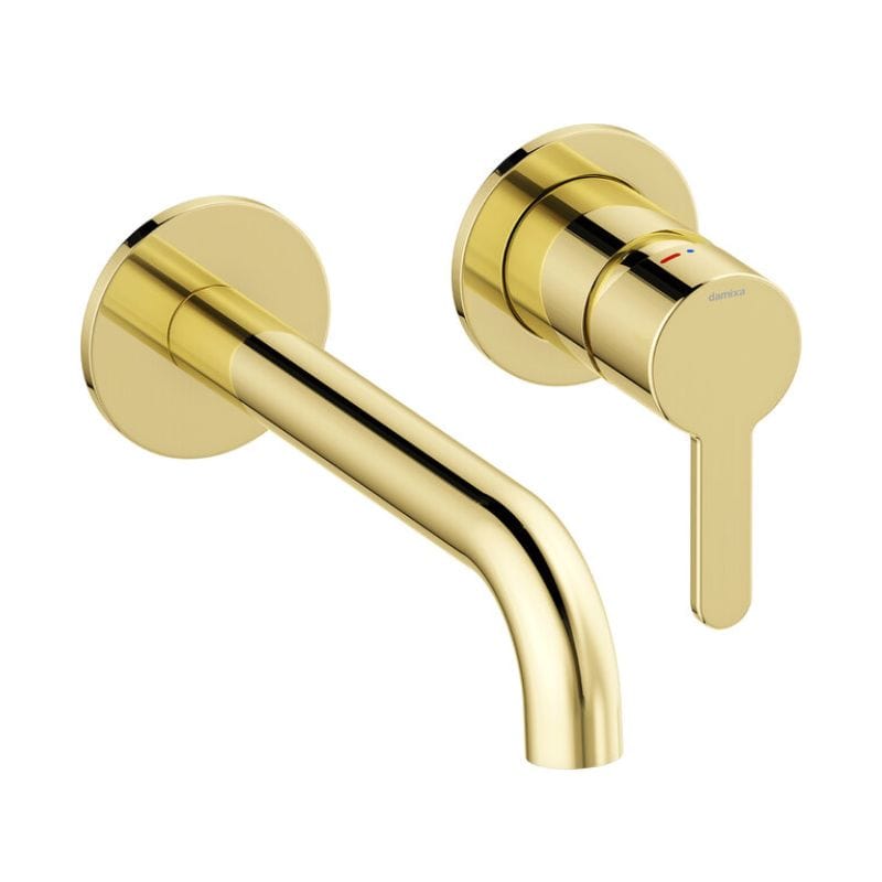 Damixa Silhouet Servantbatteri Innbygging med Rosett Messing / 18cm Damixa Blandebatteri innbygging KO-7462677