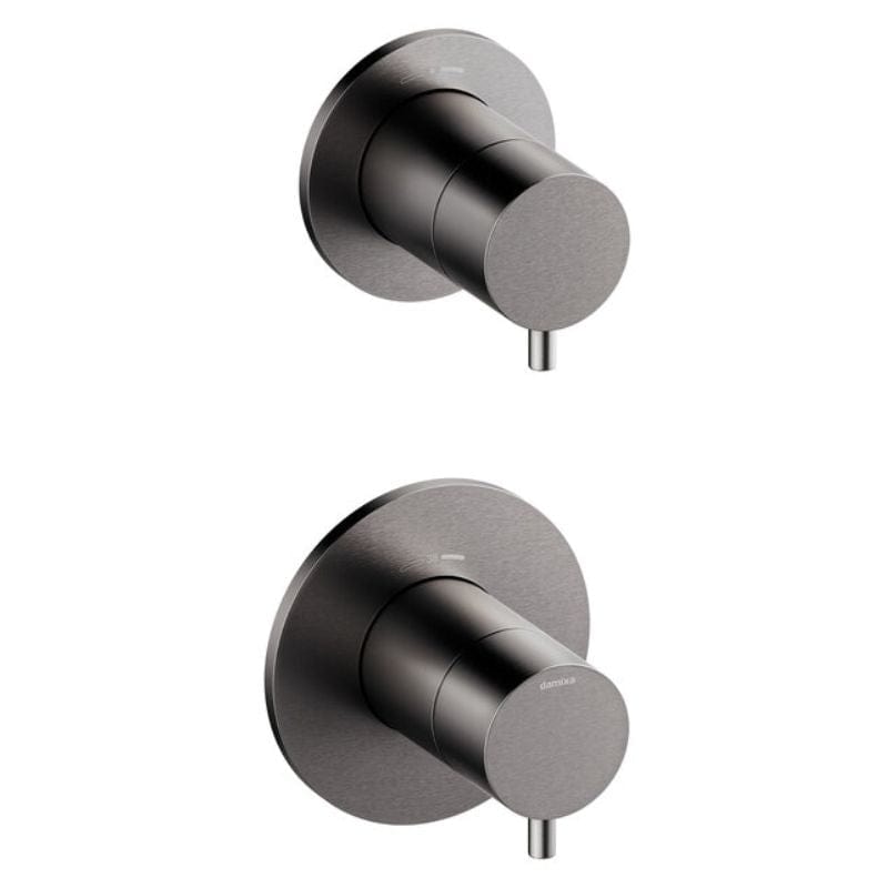 Damixa Termostat 2-veis avleder Børstet grafitt Damixa Blandebatteri innbygging KO-7671255