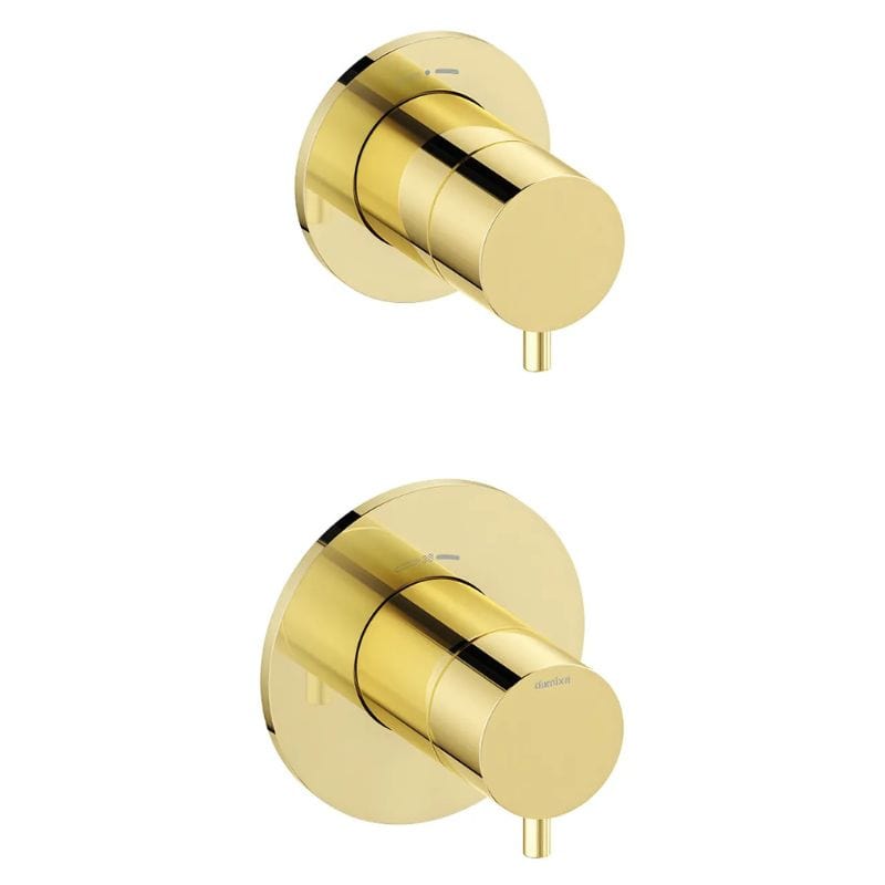 Damixa Termostat 2-veis avleder Messing Damixa Blandebatteri innbygging KO-7671277