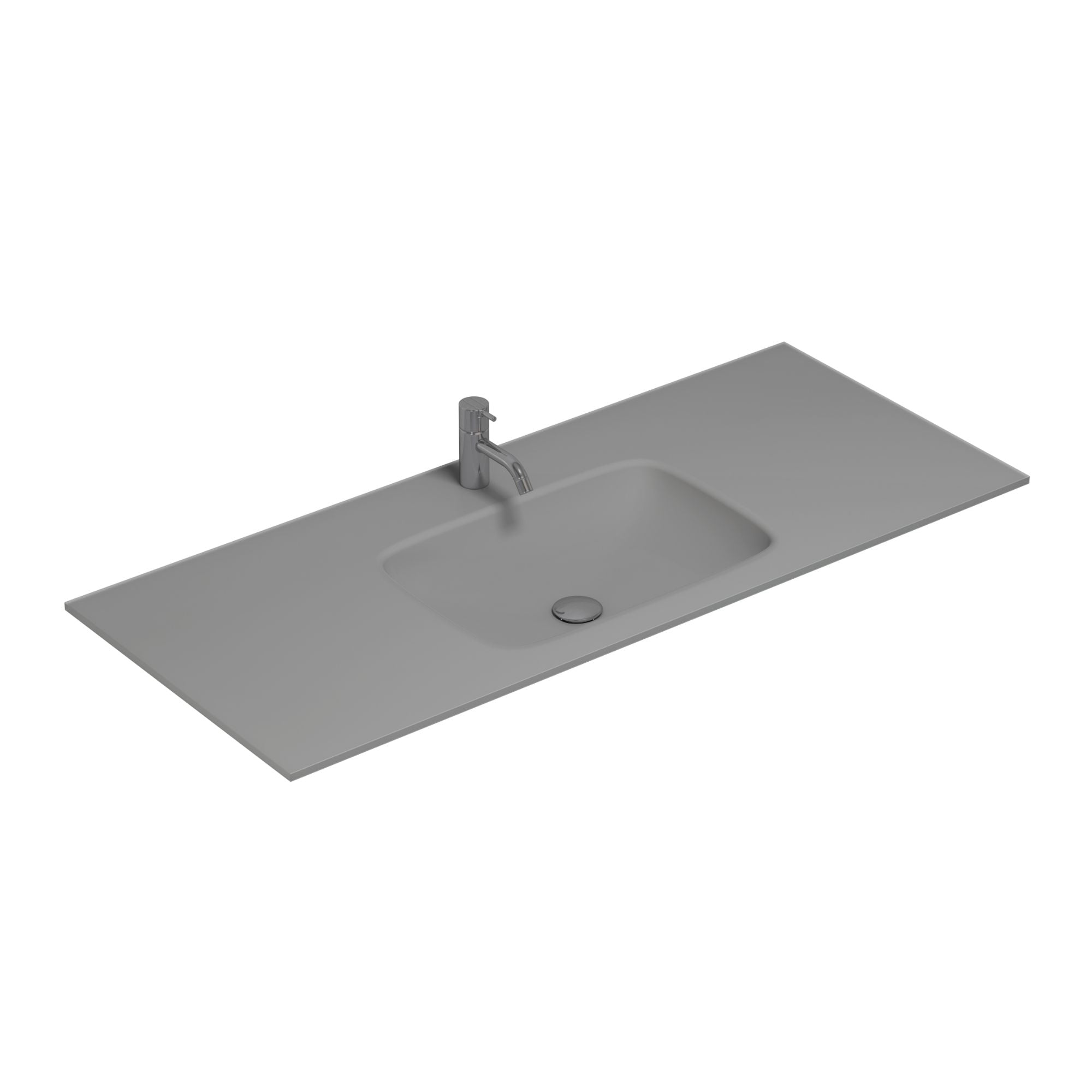 Dansani Calidris Form Servant B61-121xH1xD50cm Lys grå matt / 121cm Dansani Møbelservant DA-630822102