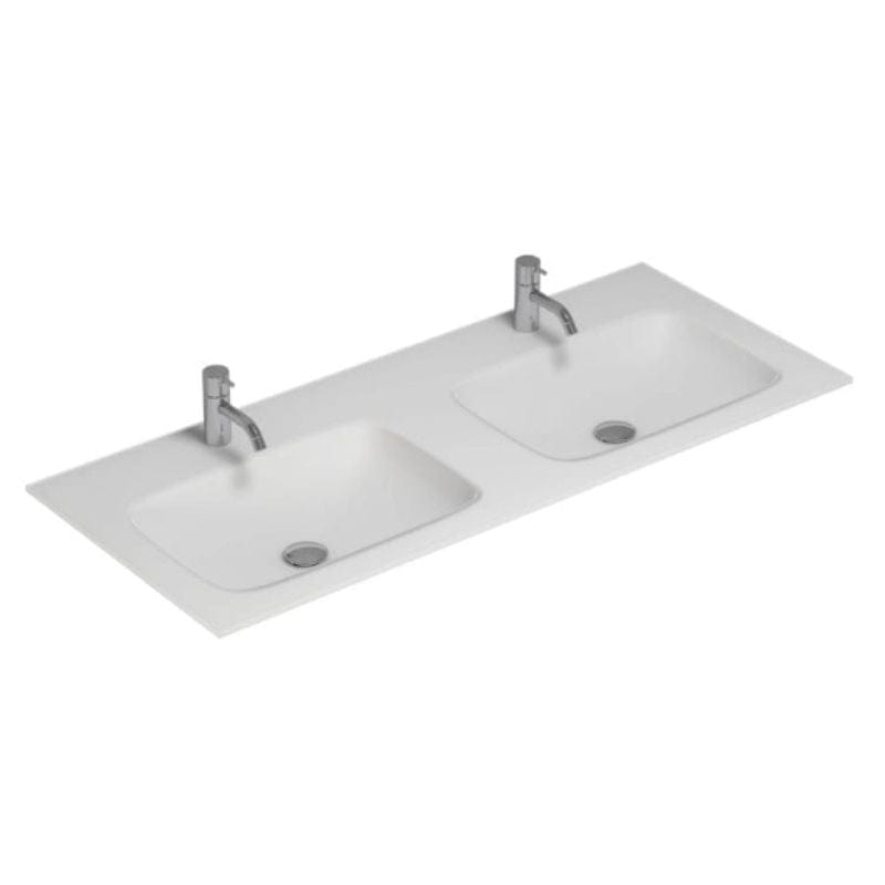 Dansani Calidris Form Servant måltilpasset B60-232xH1xD50cm Hvit matt / 120cm dobbel Dansani Møbelservant DA-630812503