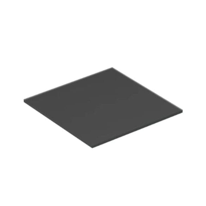 Dansani Calidris Form Topplate B40-232xH1xD40cm Mørk grå matt / 40cm Dansani Benkeplate bad DA-630704007