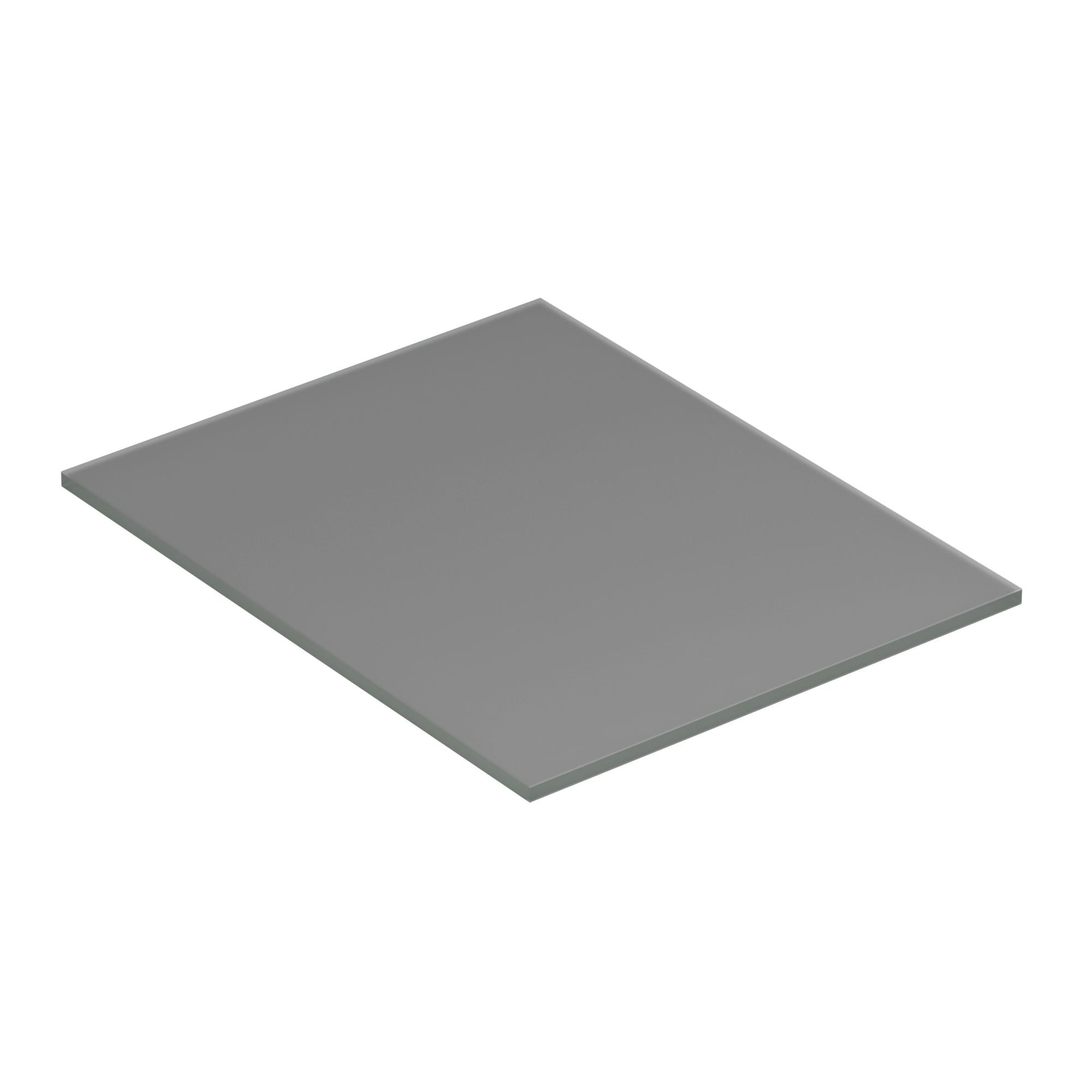 Dansani Calidris Form Topplate B40-232xH1xD50cm Lys grå matt / 40cm Dansani Benkeplate bad DA-630804002