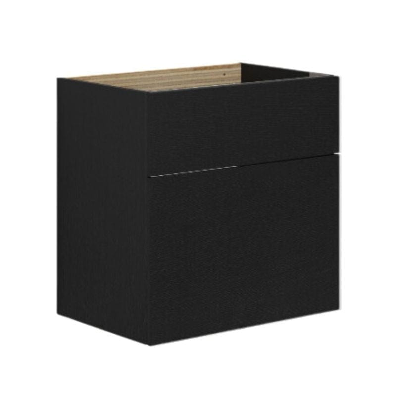 Dansani Calidris Glatt Servantskap D40cm 2 skuff ekstra høy underskuff Eik noir / 60cm Dansani Servantskap DA-C11-1044