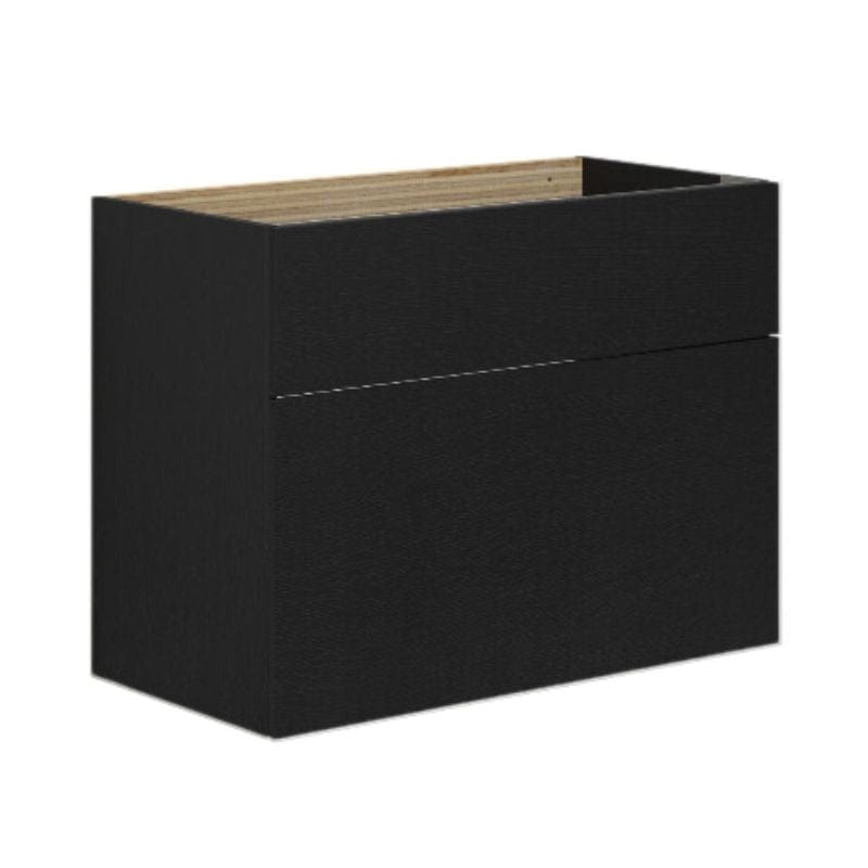 Dansani Calidris Glatt Servantskap D40cm 2 skuff ekstra høy underskuff Eik noir / 80cm Dansani Servantskap DA-C12-1044