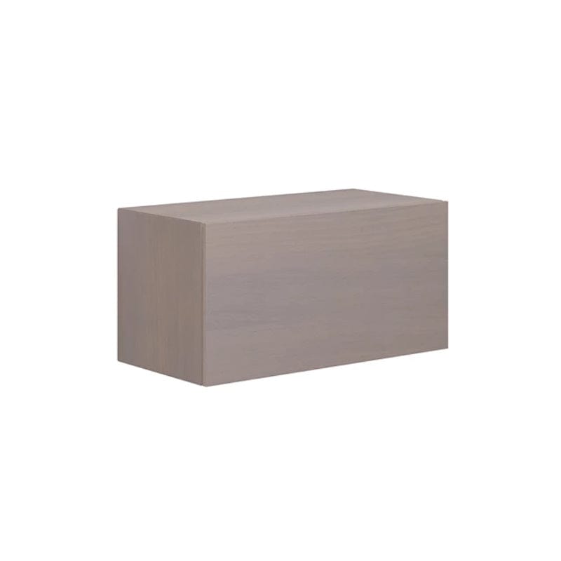 Dansani Calidris Glatt Skap 1 skuff D40cm Grå eik / 80cm Dansani Sideskap bad DA-C41-1076