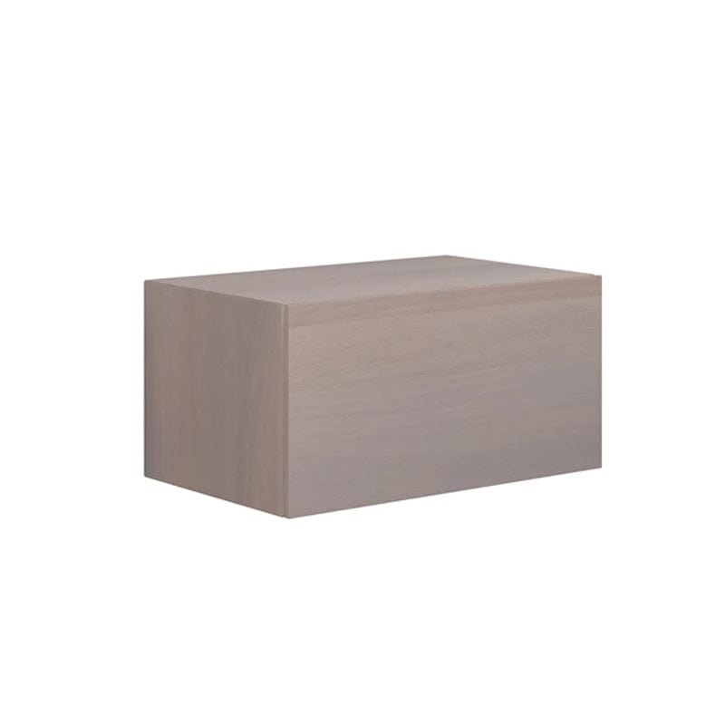 Dansani Calidris Glatt Skap 1 skuff D50cm Grå eik / 80cm / 40cm Dansani Sideskap bad DA-C53-1076