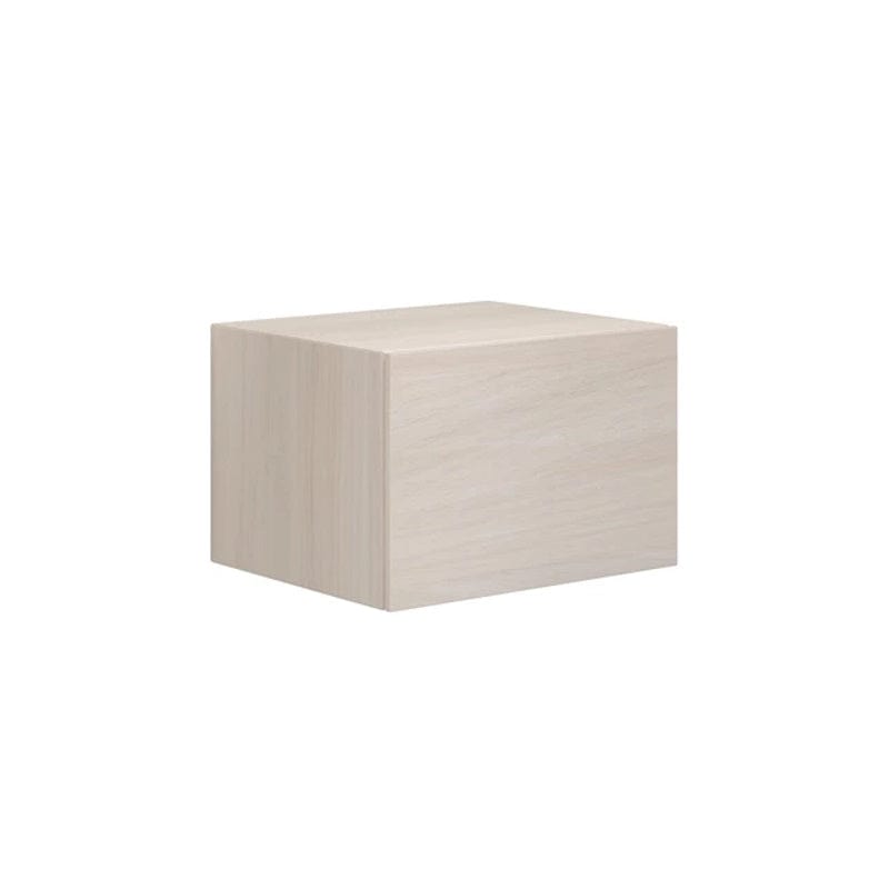 Dansani Calidris Glatt Skap 1 skuff D50cm Hvit eik / 60cm / 40cm Dansani Sideskap bad DA-C52-1075