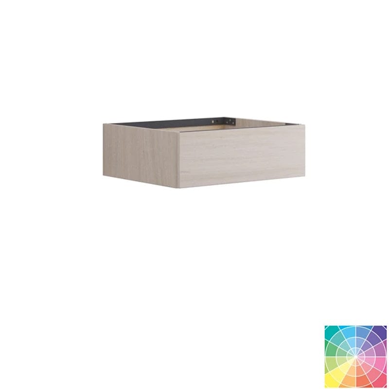 Dansani Calidris Glatt Skap 1 skuff D50cm NCS farge / 60cm / 20cm Dansani Sideskap bad DA-C83-1099