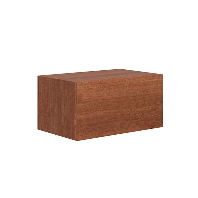 Dansani Calidris Glatt Skap 1 skuff D50cm Rødbrun eik / 80cm / 40cm Dansani Sideskap bad DA-C53-1077