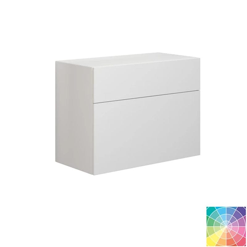 Dansani Calidris Glatt Skap 2 skuff D40cm - ekstra høy underskuff NCS eik / 80cm Dansani Sideskap bad DA-C49-1066