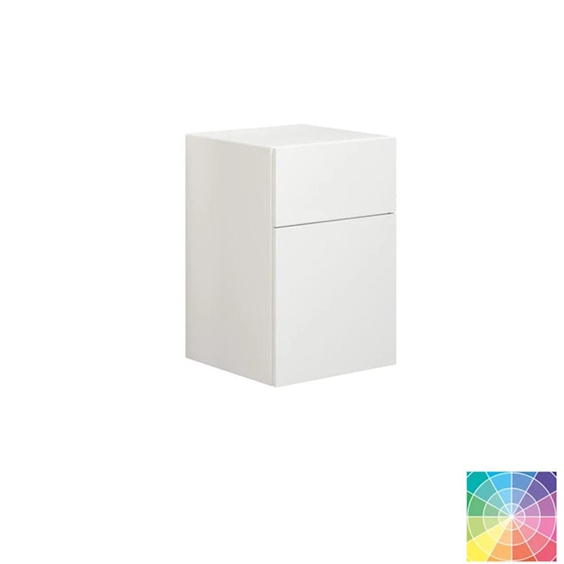 Dansani Calidris Glatt Skap 2 skuff D40cm - ekstra høy underskuff NCS farge / 40cm Dansani Sideskap bad DA-C47-1099