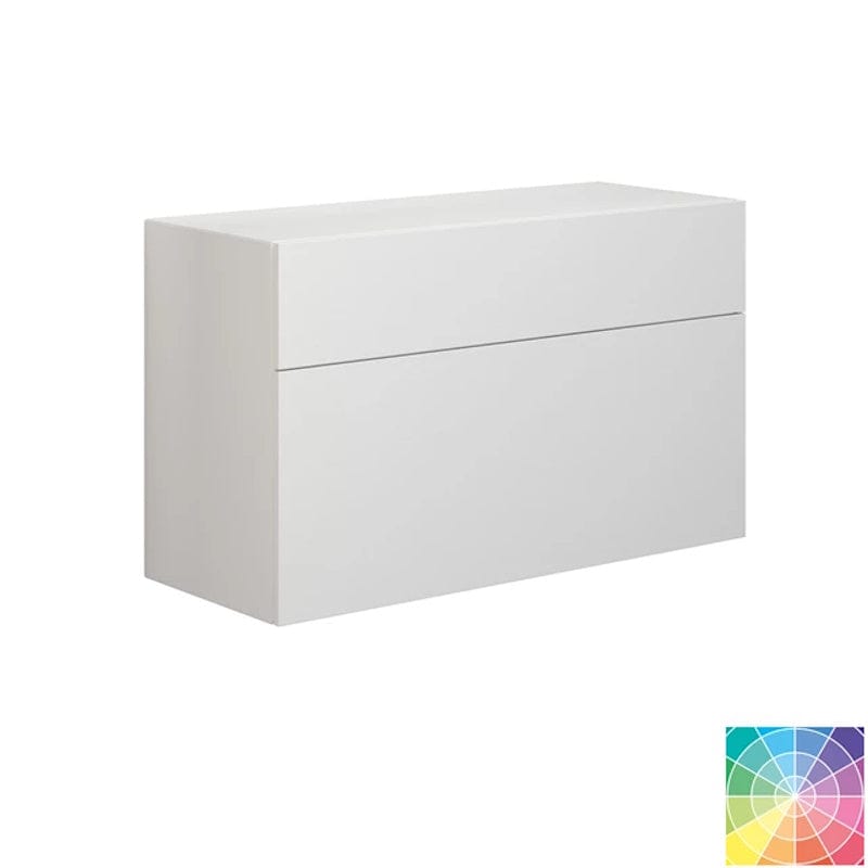 Dansani Calidris Glatt Skap 2 skuff D50cm - ekstra høy underskuff NCS eik / 100cm Dansani Sideskap bad DA-C62-1066