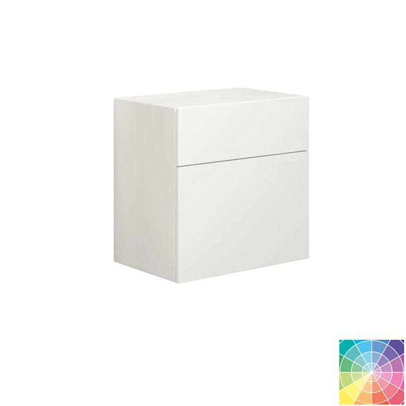 Dansani Calidris Glatt Skap 2 skuff D50cm - ekstra høy underskuff NCS farge / 60cm Dansani Sideskap bad DA-C60-1099