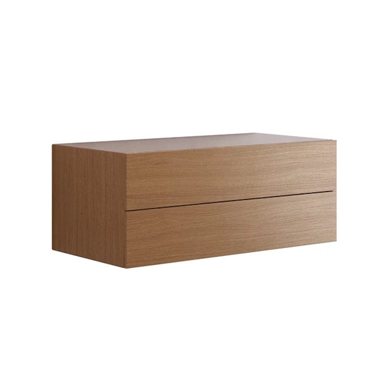 Dansani Calidris Glatt Skap 2 skuff D50cm Gyllen eik / 100cm Dansani Sideskap bad DA-C58-1074