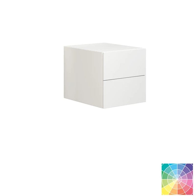 Dansani Calidris Glatt Skap 2 skuff D50cm NCS farge / 40cm Dansani Sideskap bad DA-C55-1099