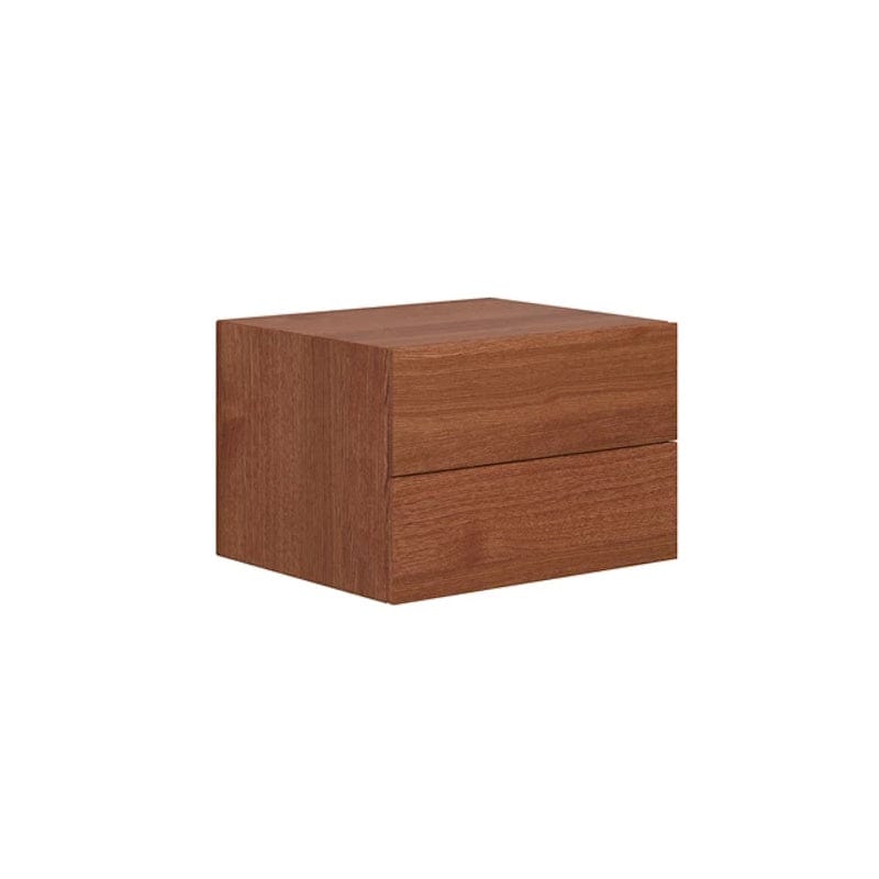 Dansani Calidris Glatt Skap 2 skuff D50cm Rødbrun eik / 60cm Dansani Sideskap bad DA-C56-1077