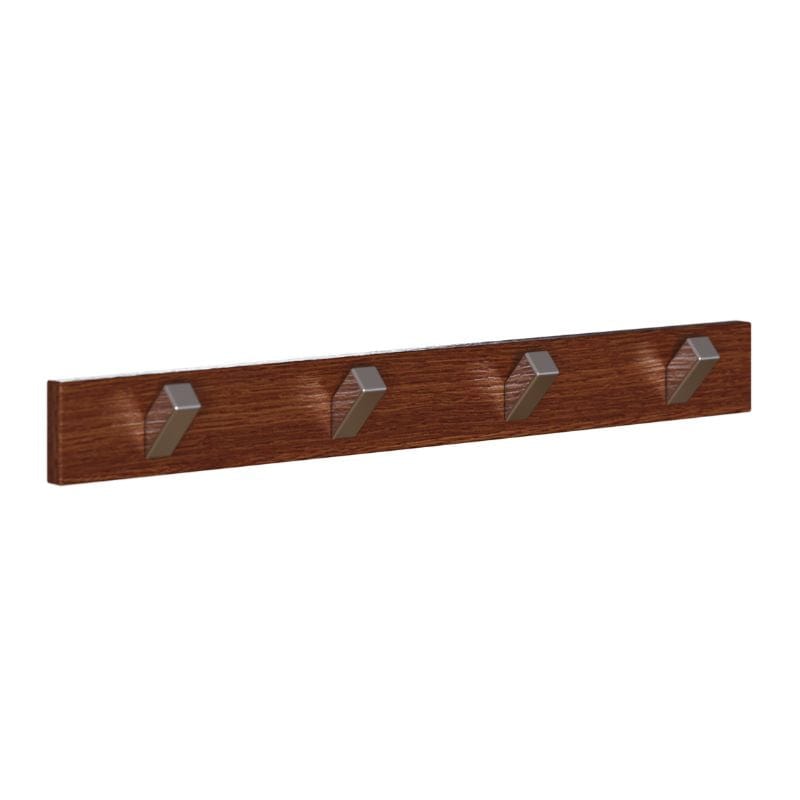 Dansani Calidris Knaggrekke 4-krok Rødbrun eik Dansani Knagger DA-C76-0077