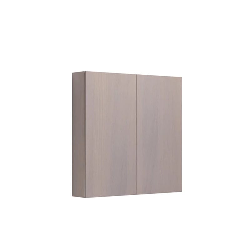 Dansani Calidris Overskap 2 dører B80xH80xD16cm - Glatt Grå eik Dansani Sideskap bad DA-C34-1076