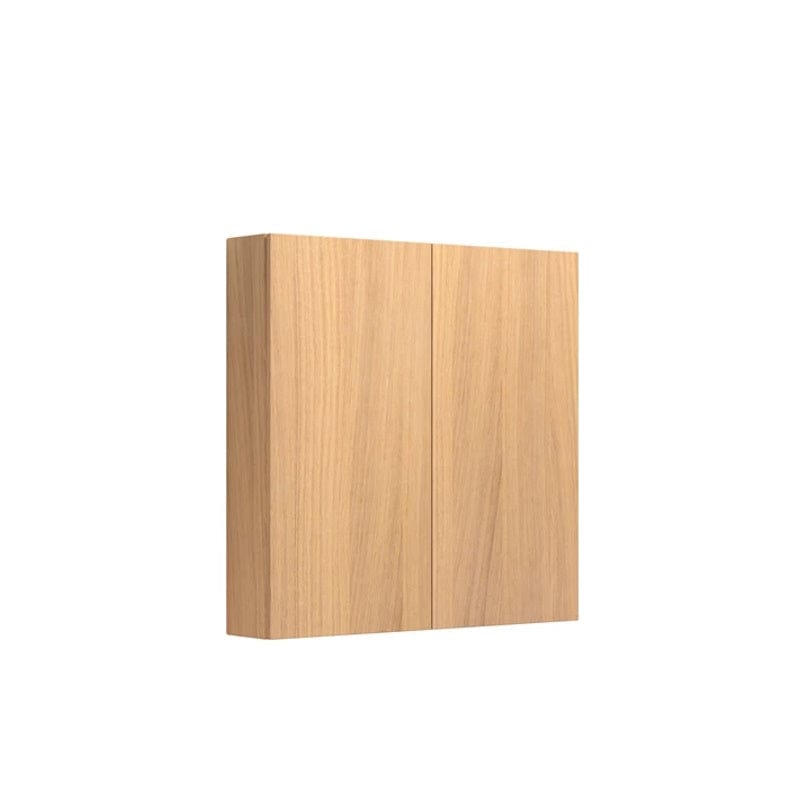 Dansani Calidris Overskap 2 dører B80xH80xD16cm - Glatt Lys eik Dansani Sideskap bad DA-C34-1078