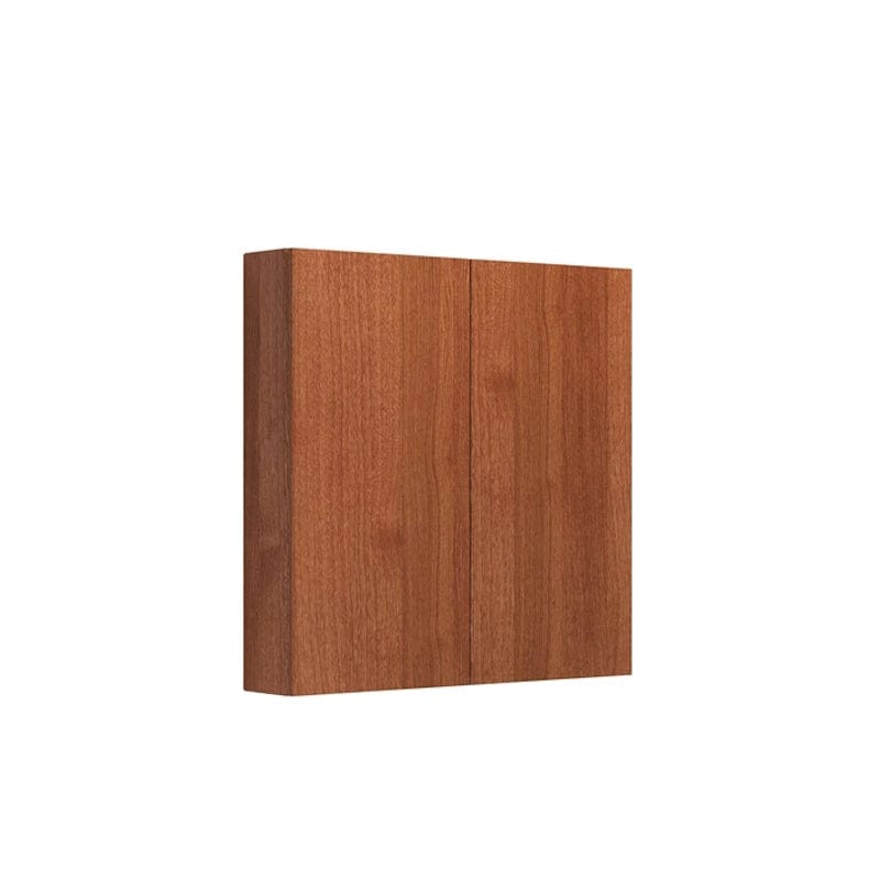 Dansani Calidris Overskap 2 dører B80xH80xD16cm - Glatt Rødbrun eik Dansani Sideskap bad DA-C34-1077