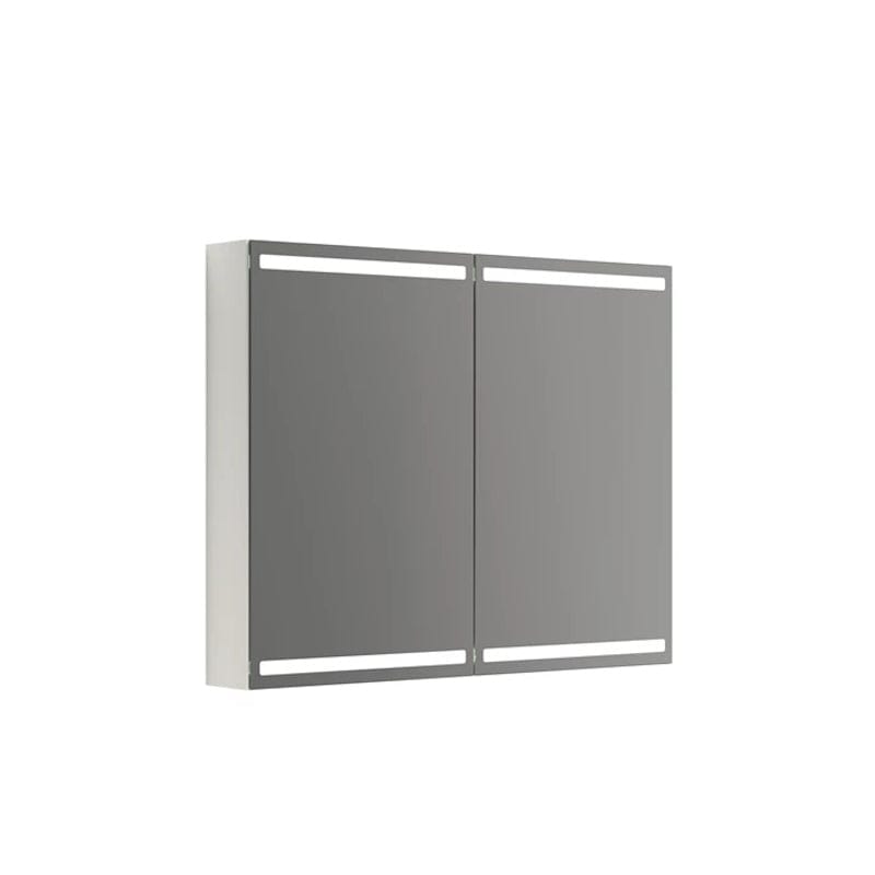 Dansani Calidris Parallel Speilskap 100cm 2 dører / Hvit matt Dansani Speilskap DA-S840-110