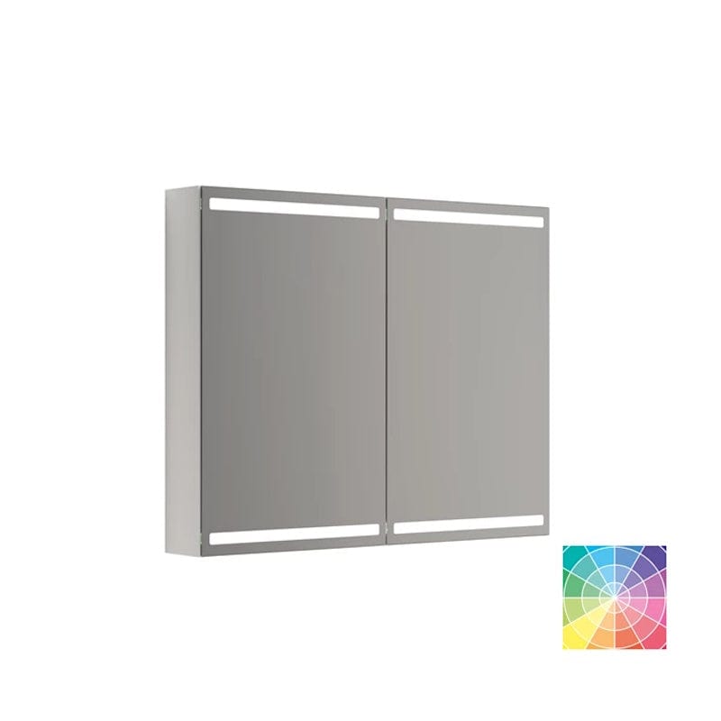 Dansani Calidris Parallel Speilskap 100cm 2 dører / NCS eik Dansani Speilskap DA-S840-166