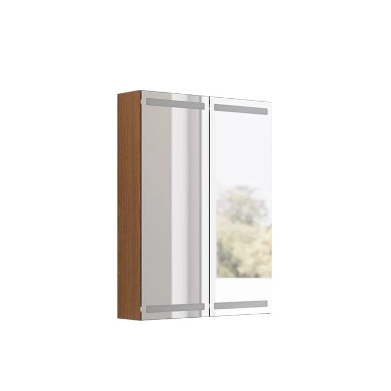 Dansani Calidris Parallel Speilskap 60cm 2 dører / Gyllen eik Dansani Speilskap DA-S846-174