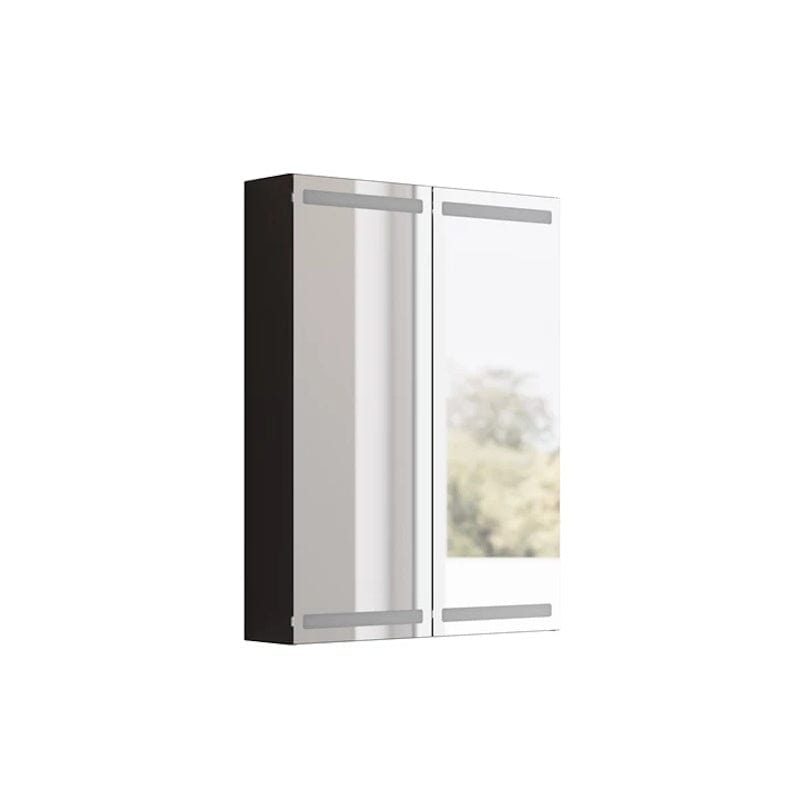 Dansani Calidris Parallel Speilskap 60cm 2 dører / Røkt eik Dansani Speilskap DA-S846-173