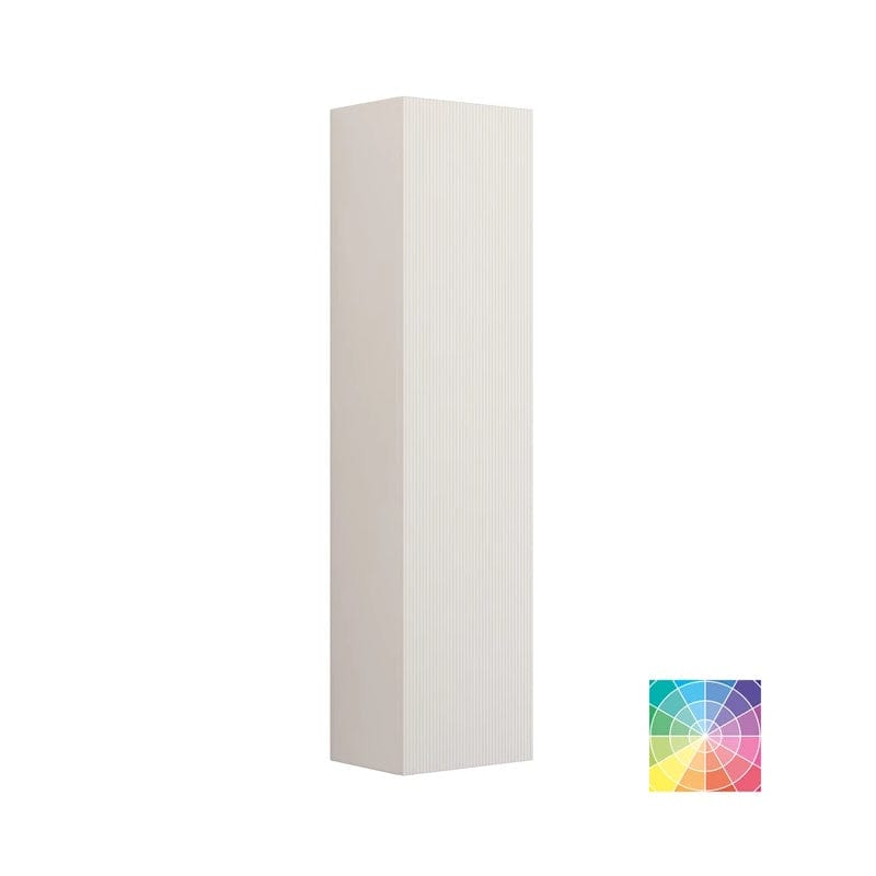 Dansani Calidris Rillet Høyskap 1 dør D30cm Dansani Høyskap bad