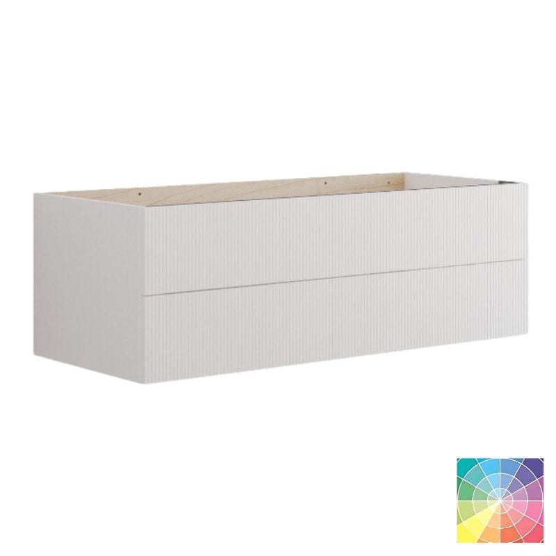 Dansani Calidris Rillet Servantskap 2 skuff D50cm NCS farge / 120cm Dansani Servantskap DA-C24-C099