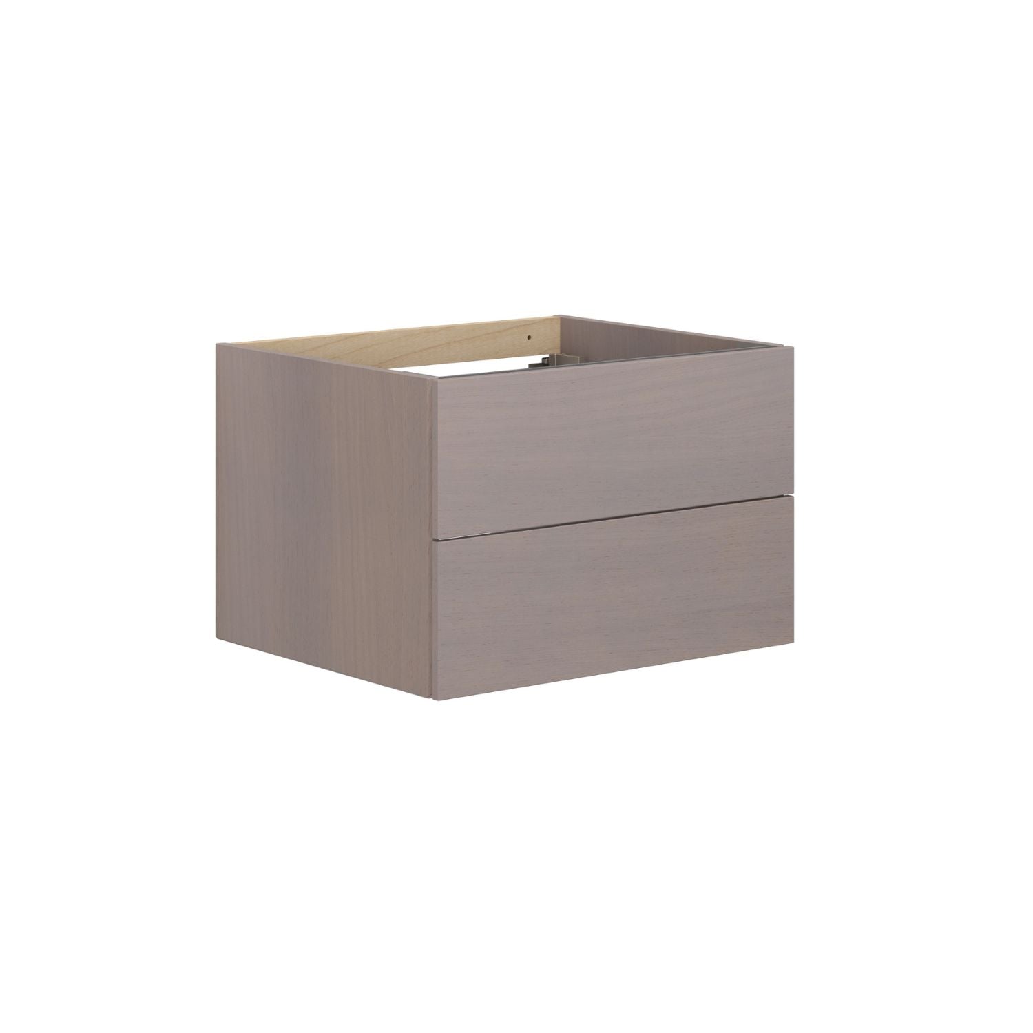 Dansani Calidris Servantskap 2sk B60-120xH40xD50cm - Glatt Grå eik / 60cm Dansani Servantskap DA-C21-1076