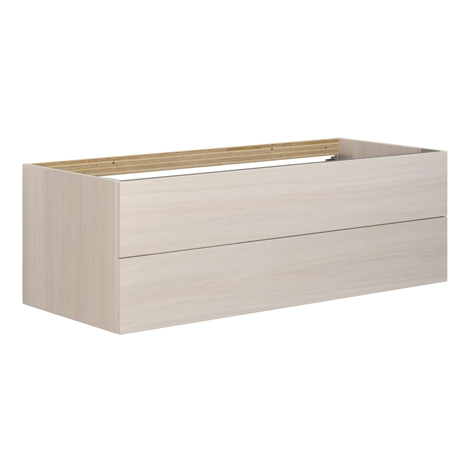 Dansani Calidris Servantskap 2sk B60-120xH40xD50cm - Glatt Hvit eik / 120cm Dansani Servantskap DA-C24-1075