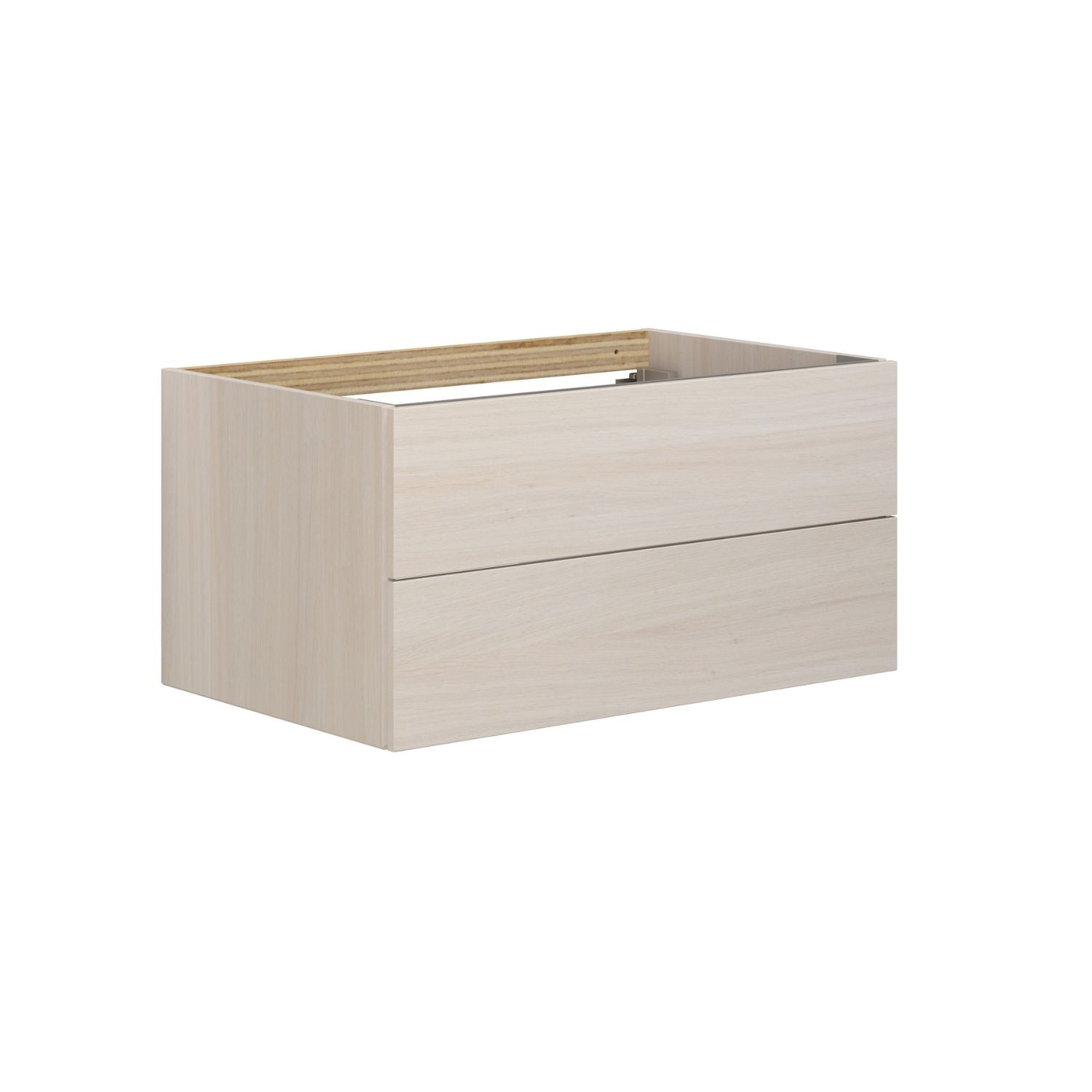 Dansani Calidris Servantskap 2sk B60-120xH40xD50cm - Glatt Hvit eik / 80cm Dansani Servantskap DA-C22-1075