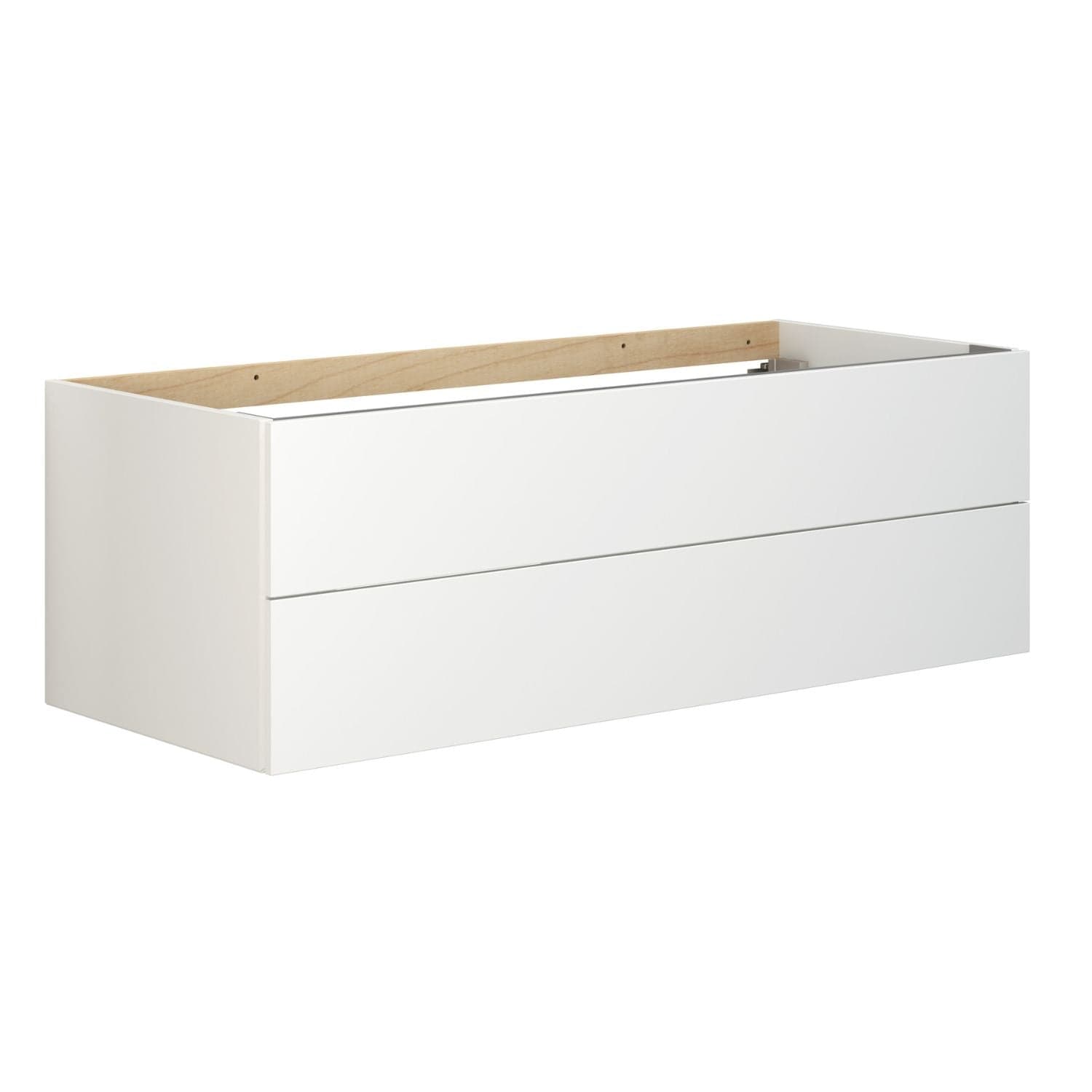 Dansani Calidris Servantskap 2sk B60-120xH40xD50cm - Glatt Hvit matt / 120cm dobbel Dansani Servantskap DA-C25-1010