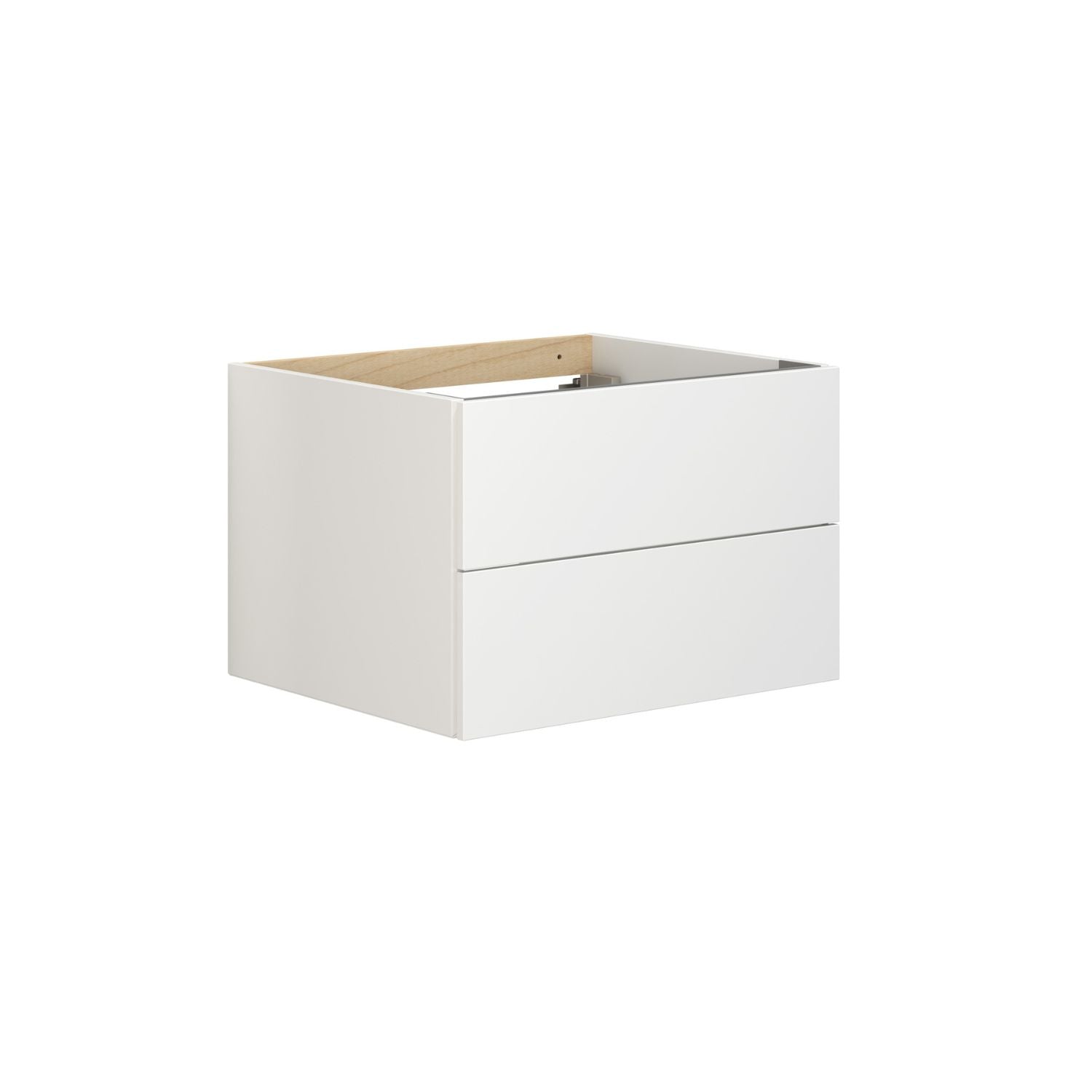 Dansani Calidris Servantskap 2sk B60-120xH40xD50cm - Glatt Hvit matt / 60cm Dansani Servantskap DA-C21-1010