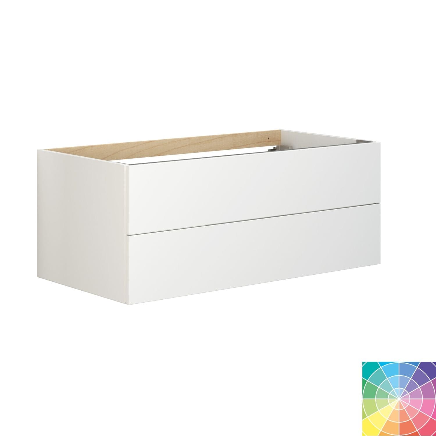 Dansani Calidris Servantskap 2sk B60-120xH40xD50cm - Glatt NCS farge / 100cm Dansani Servantskap DA-C23-1099