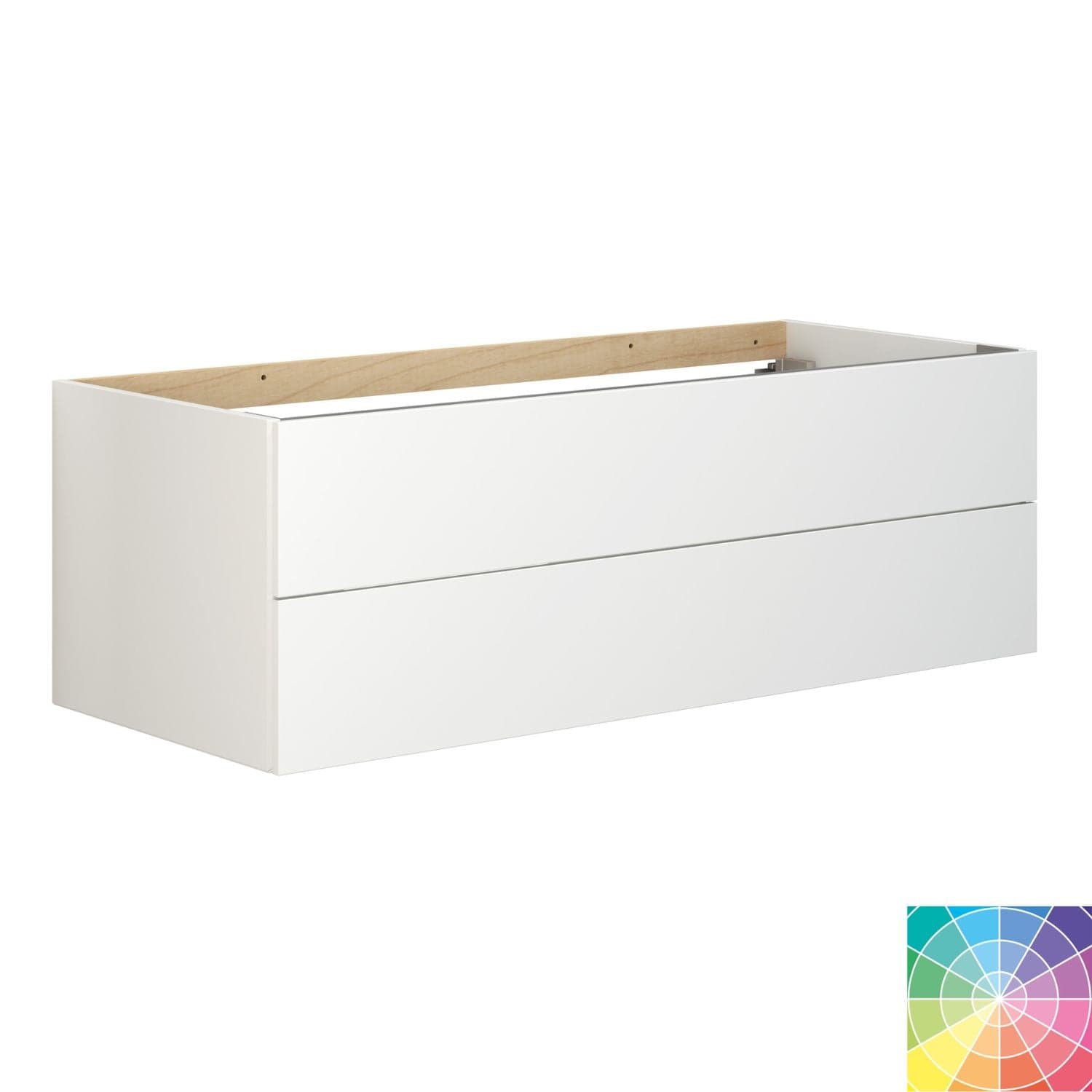 Dansani Calidris Servantskap 2sk B60-120xH40xD50cm - Glatt NCS farge / 120cm dobbel Dansani Servantskap DA-C25-1099