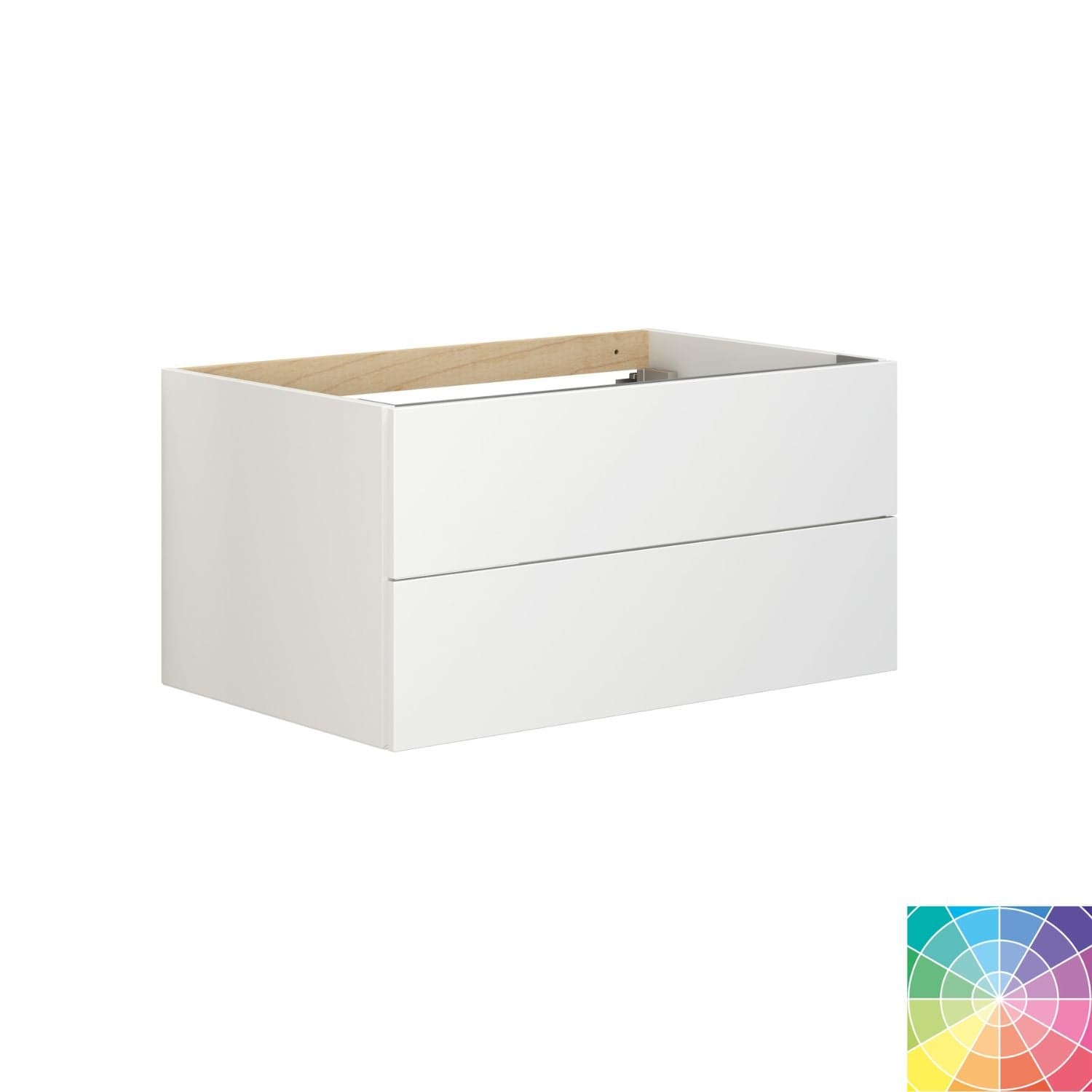 Dansani Calidris Servantskap 2sk B60-120xH40xD50cm - Glatt NCS farge / 80cm Dansani Servantskap DA-C22-1099