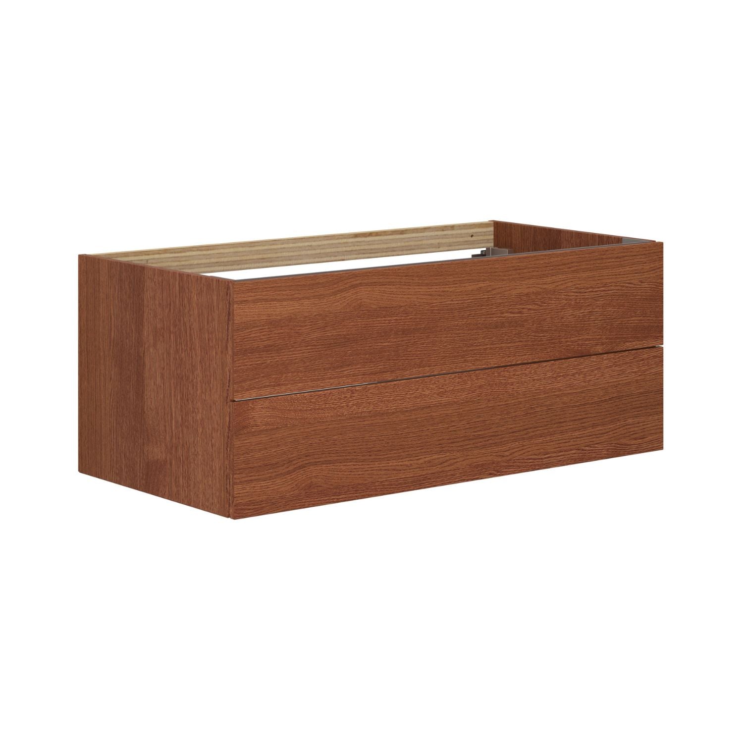 Dansani Calidris Servantskap 2sk B60-120xH40xD50cm - Glatt Rødbrun eik / 100cm Dansani Servantskap DA-C23-1077