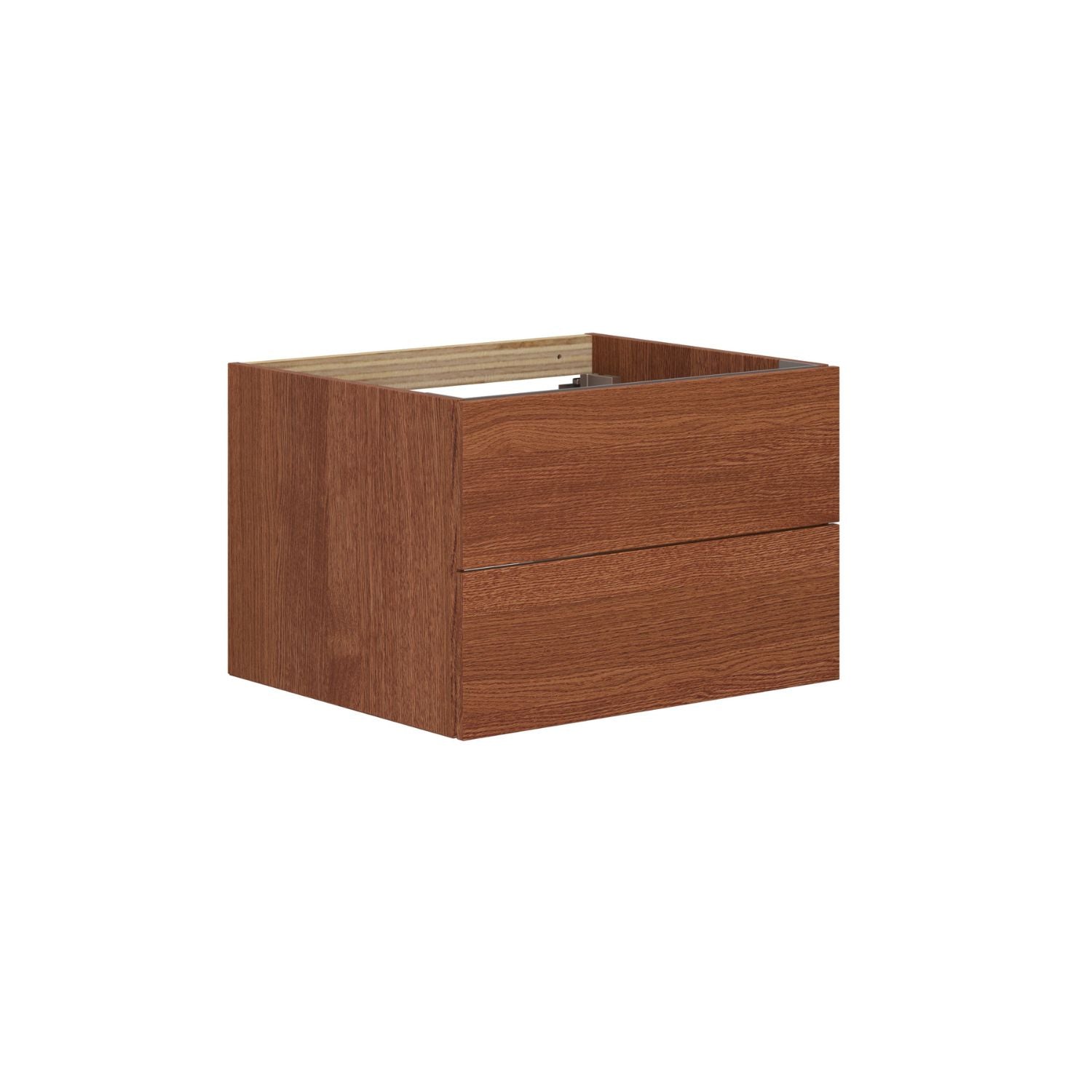 Dansani Calidris Servantskap 2sk B60-120xH40xD50cm - Glatt Rødbrun eik / 60cm Dansani Servantskap DA-C21-1077